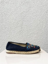 Giuseppe Zanotti İşlemeli Süet Espadril Lacivert - 39